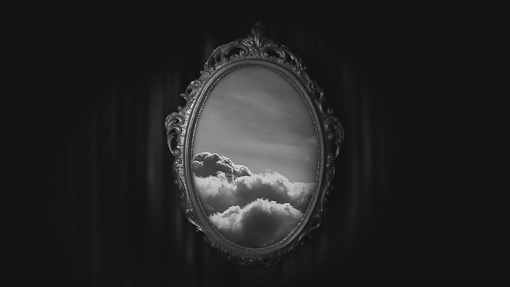 mirror, clouds, magic, fantasy, reflection, mirror, mirror, mirror, nature, mirror, mirror